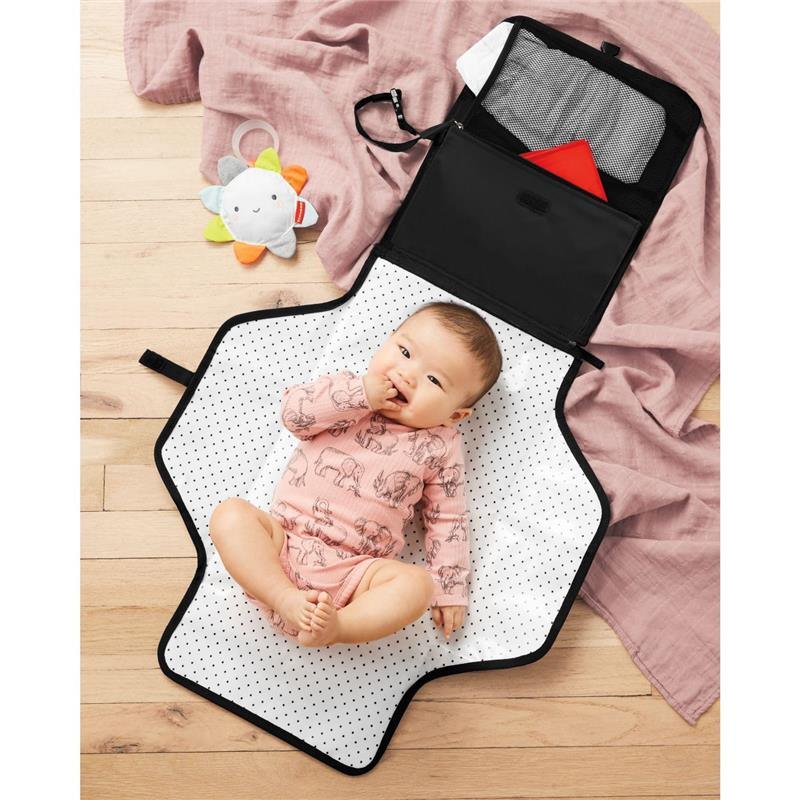 Skip Hop - Portable Baby Changing Pad, Pronto, Black Image 5