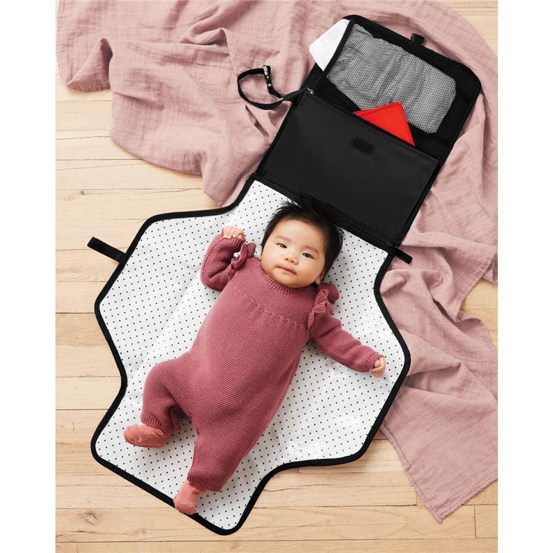Skip Hop - Portable Baby Changing Pad, Pronto, Black Image 6