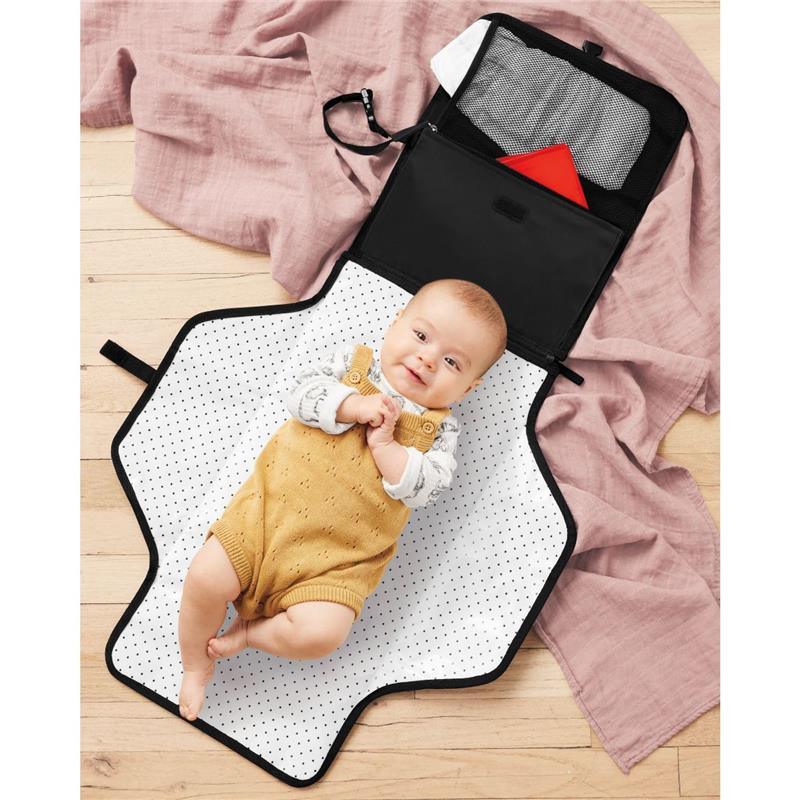 Skip Hop - Portable Baby Changing Pad, Pronto, Black Image 7