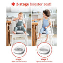 Skip Hop - Sleek Seat Booster, Grey/White Image 4