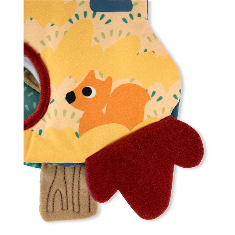 Skip Hop - Soft Baby Activity Book with Crinkle Sounds and Multiple Sensory Activities Image 3