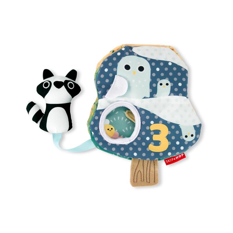 Skip Hop - Soft Baby Activity Book with Crinkle Sounds and Multiple Sensory Activities Image 4