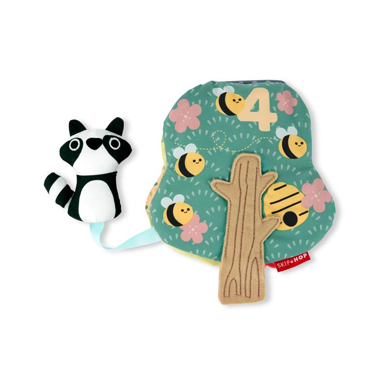 Skip Hop - Soft Baby Activity Book with Crinkle Sounds and Multiple Sensory Activities Image 5