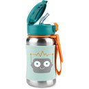 Skip Hop Spark Style Stainless Steel Straw Bottle - Rocket Image 2