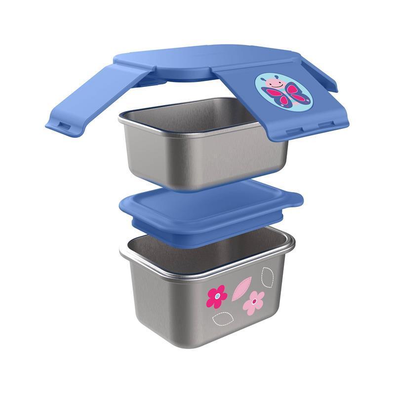 Skip Hop - Stainless Steel Lunch Kit, Butterfly Image 3