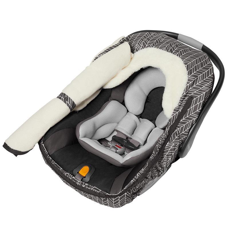Skip Hop - Stroll & Go Car Seat Cover, Grey Feather Image 3