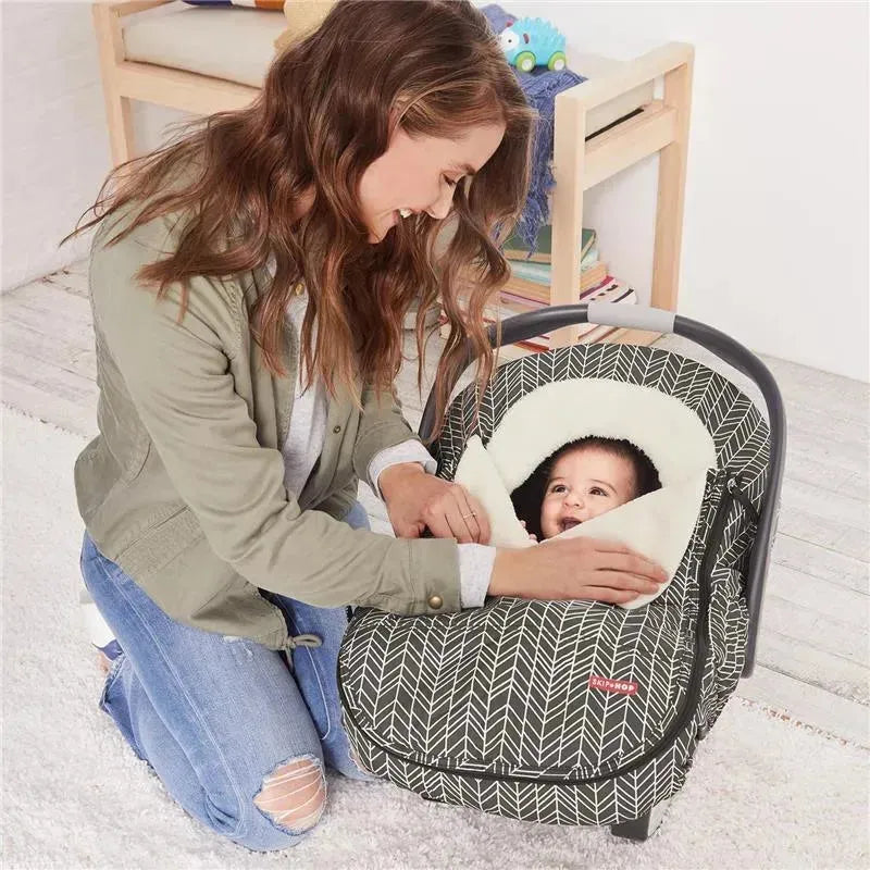 stroll and go car seat cover Skip Hop Winter Car Seat Cover, Stroll & Go, Grey Feather