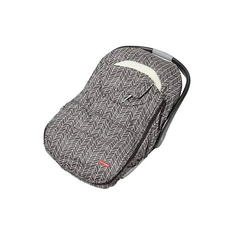 skip hop stroll & go car seat cover - black Skip Hop Winter Car Seat Cover, Stroll & Go, Grey Feather