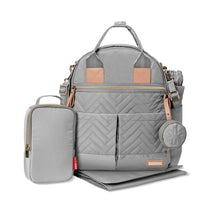 Skip Hop Suite Diaper Bag Backpack Set - 6pc Dove Image 1