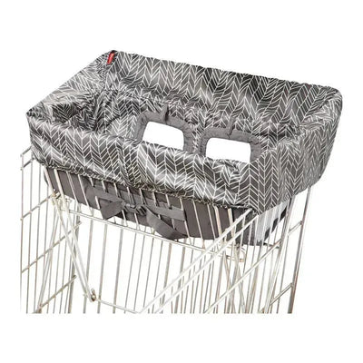 Skip Hop - Shopping Cart Cover, Grey Feather Image 2