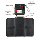 Skip Hop Travel Baby Changing Pad with Easy-Clean Surface, Clean Slate Black Image 2