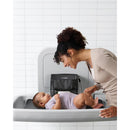 Skip Hop Travel Baby Changing Pad with Easy-Clean Surface, Clean Slate Oat Image 7