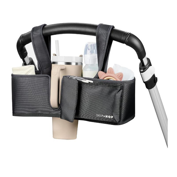 Skip Hop Ultimate Stroller Organizer Universal Fit, Ultimate Black