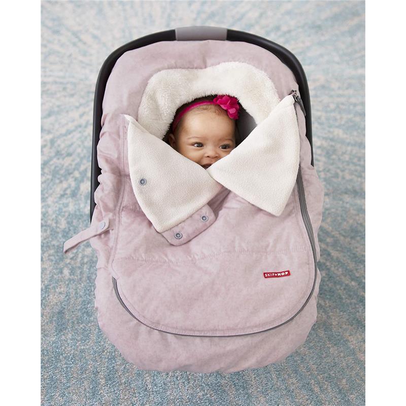Skip Hop - Winter Car Seat Cover, Stroll & Go, Pink Heather Image 6