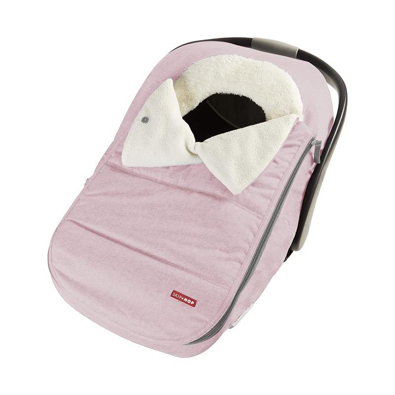Skip Hop - Winter Car Seat Cover, Stroll & Go, Pink Heather Image 1