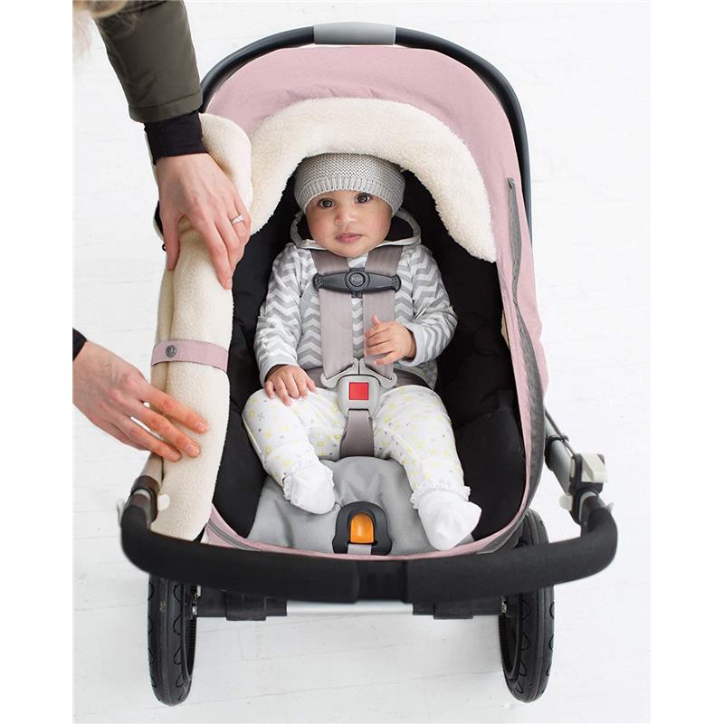 Skip Hop - Winter Car Seat Cover, Stroll & Go, Pink Heather Image 2
