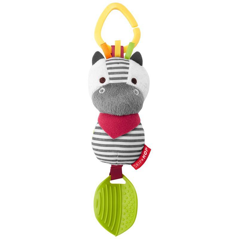 Skip Hop - Zebra Bandana Buddies Chime & Teethe Baby Toy Image 1