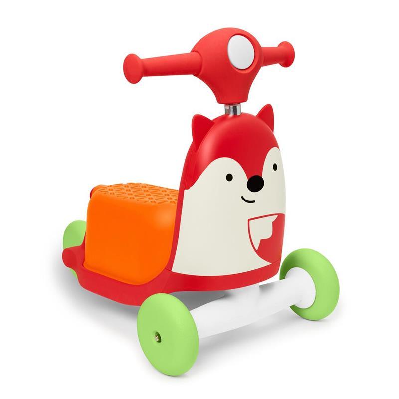 Skip Hop - Zoo 3-In-1 Ride-On Toy, Fox Image 1