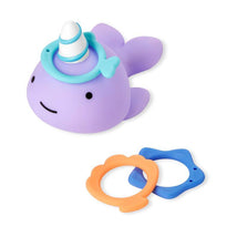 Skip Hop - Zoo Narwhal Ring Toss - Baby Bath Toy Image 1