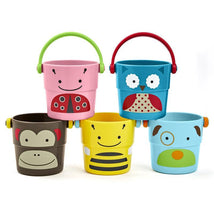 Skip Hop Zoo Stack & Pour Buckets Image 1