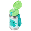 Skip Hop - Zoo Stainless Steel Straw Bottle Octopus Image 3