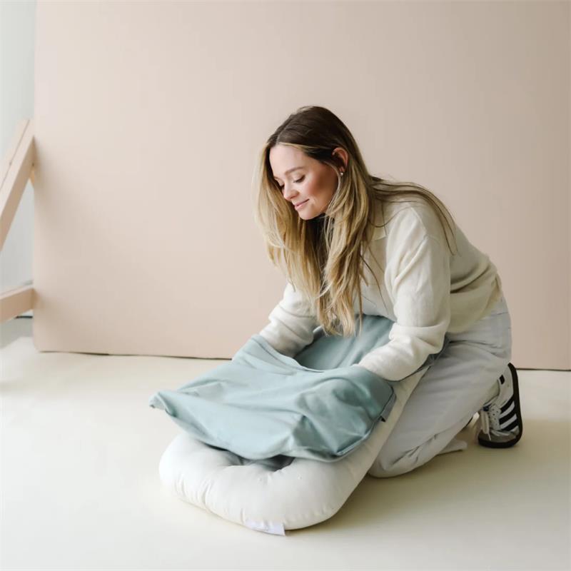 Snuggle Me - Infant Lounger Cover Slate Image 2