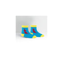 Sock It To Me Toddler Crew, Super Hero! Blue & Red.