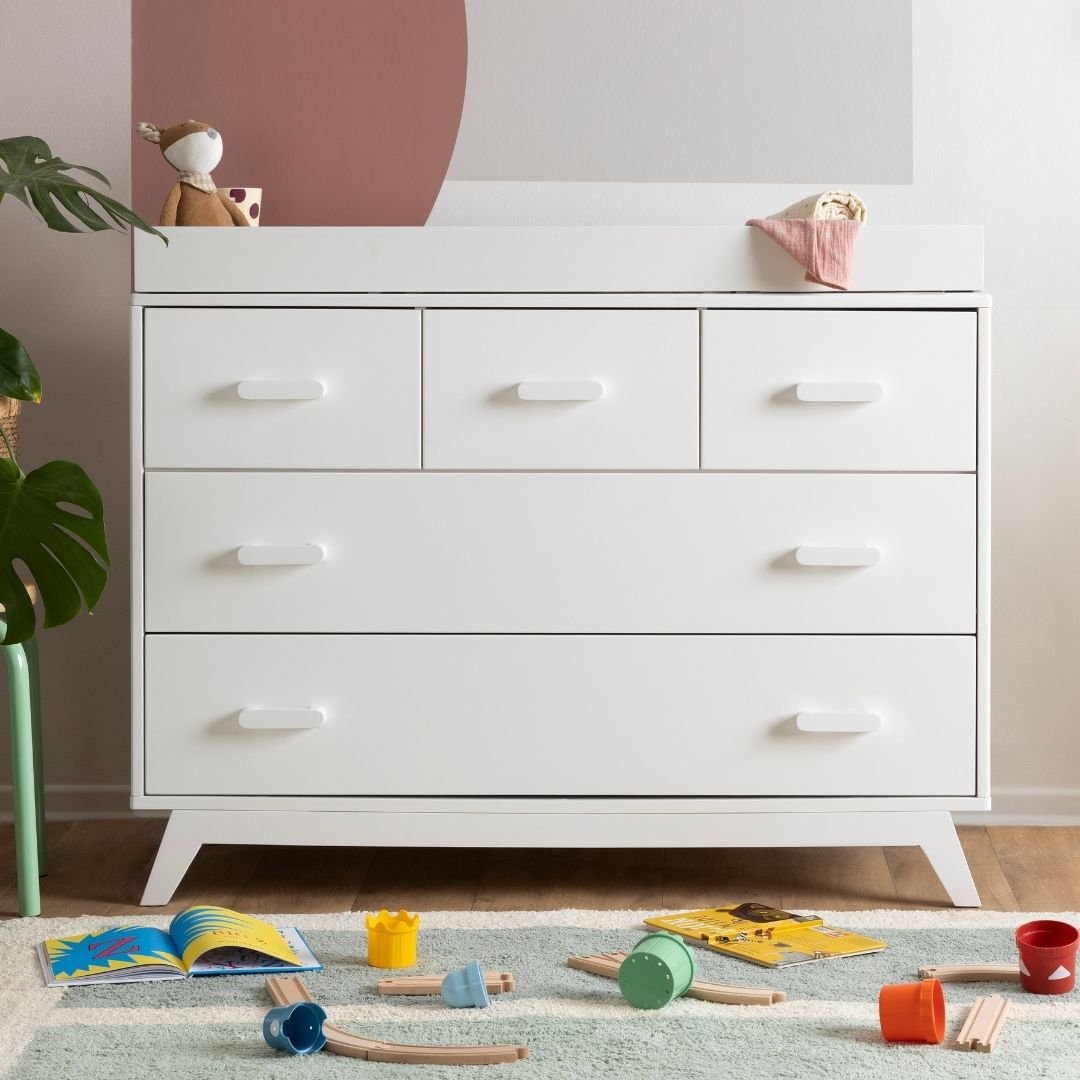 Soho 5-Drawer Dresser, Black/Natural Soho 5-Drawer Dresser, Black/Natural
