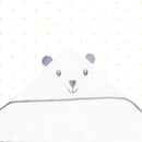 Spasilk - Hooded Towel Animal Bear, White Image 7