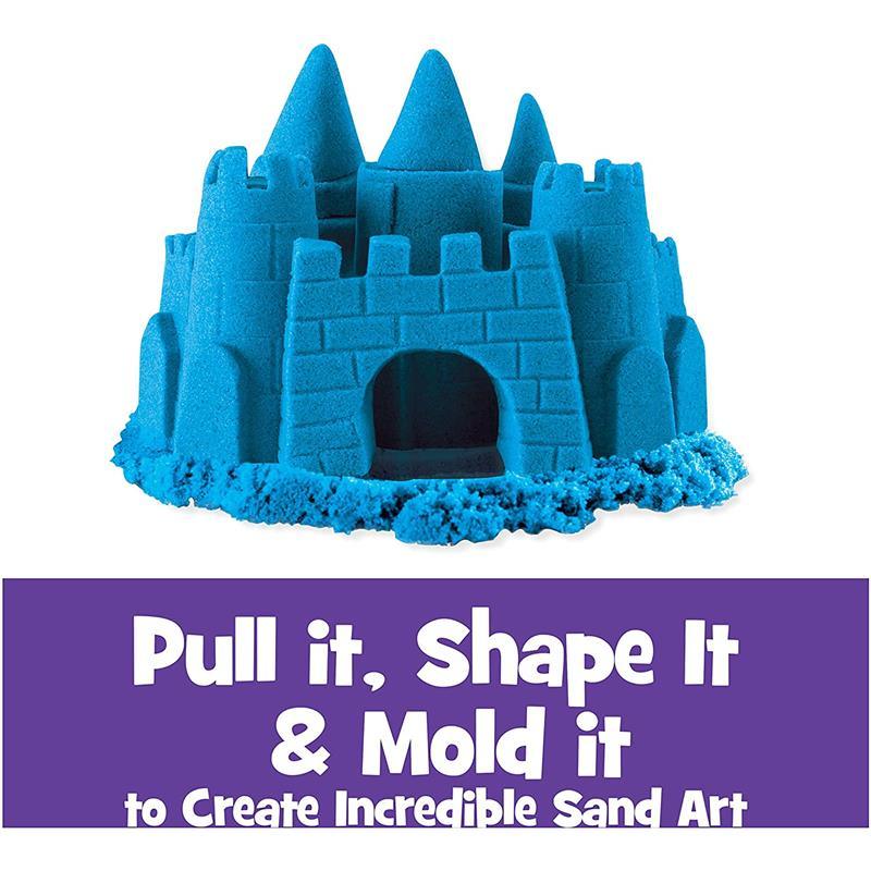 Spin Master - Gund Kinetic Sand, 2 Lb Color Pack Blue Image 3