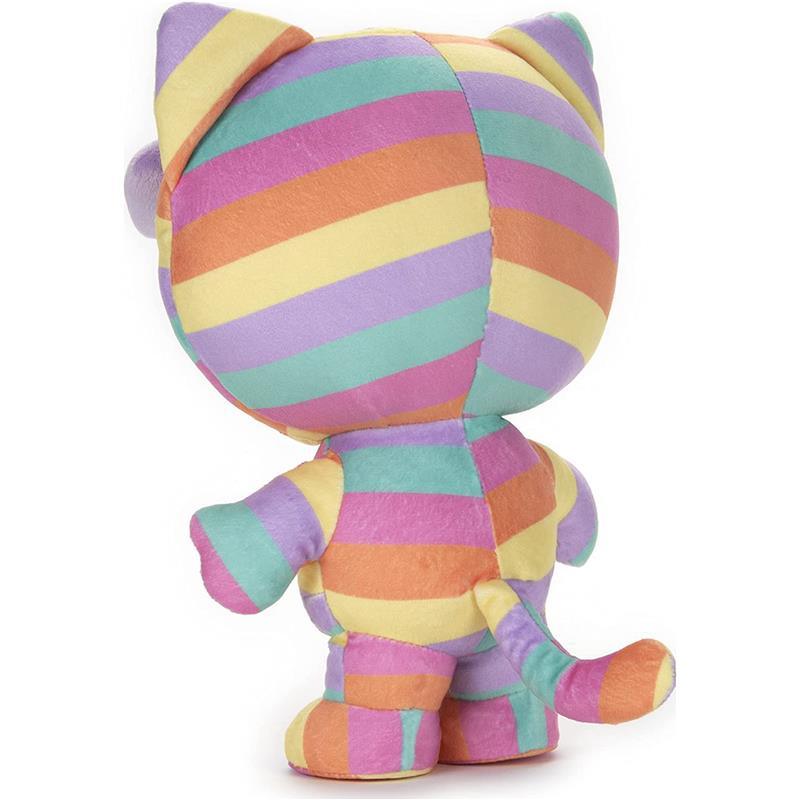 Spin Master - Hello Kitty Rainbow Outfit Plush Stuffed Animal, 9.5 Image 4