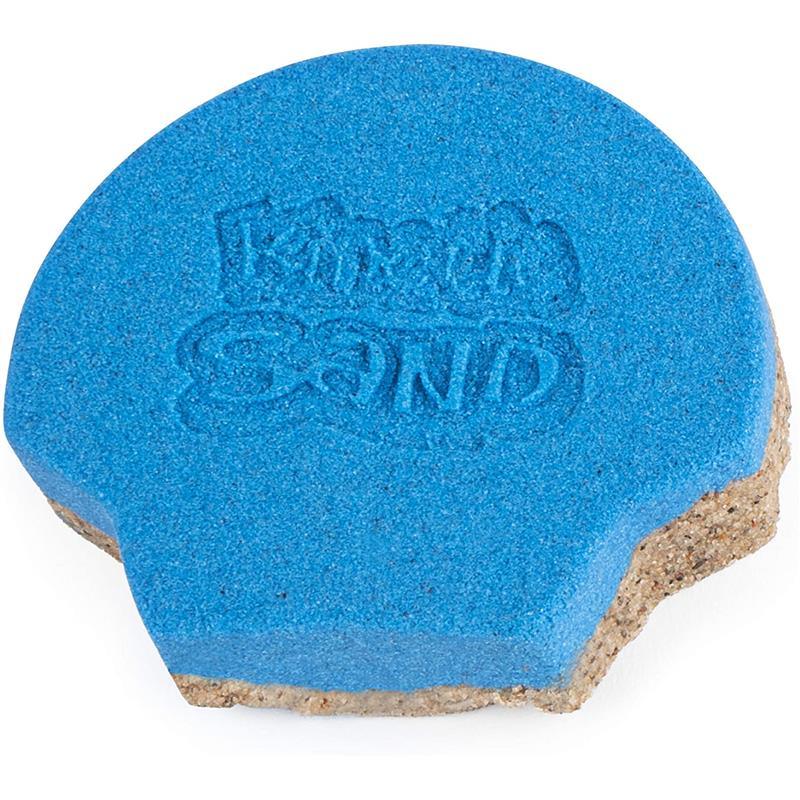 Spin Master - Kinetic Sand, 4.5 Oz Seashell Container Blue Image 3