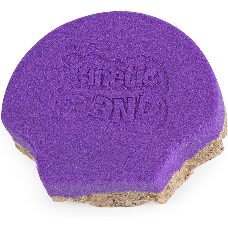 Spin Master - Kinetic Sand, 4.5 Oz Seashell Container Purple Image 5