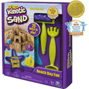 Spin Master - Kinetic Sand, Beach Day Fun Playset with Castle Molds, Tools, and 12 oz. of Kinetic Sand Image 2