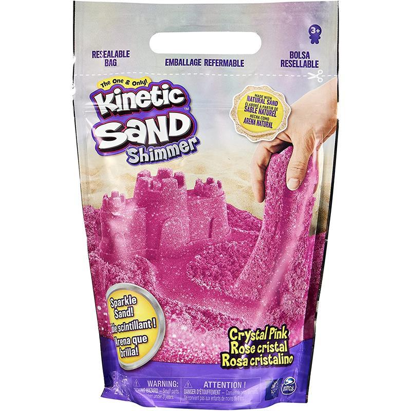 Spin Master - Kinetic Sand, Crystal Pink 2Lb Bag Image 1