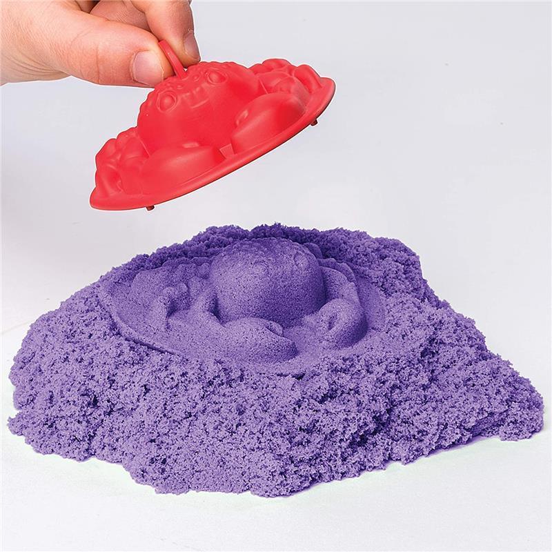 Spin Master Kinetic Sand Sandbox PlaySet - Purple Image 6