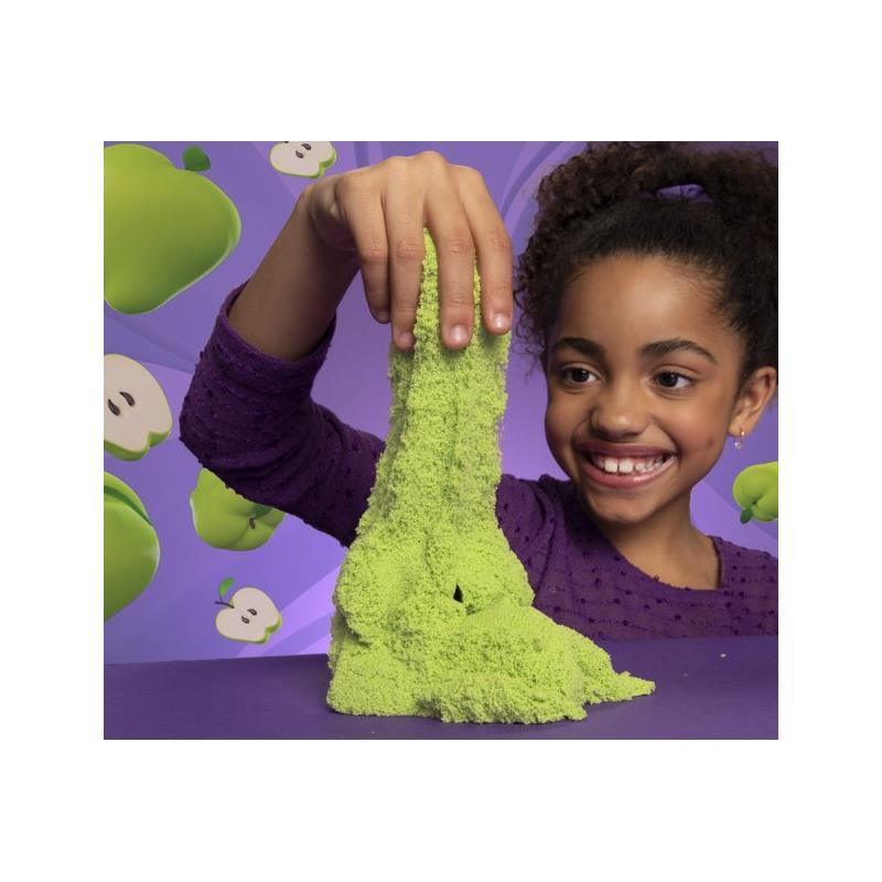 Spin Master - Kinetic Sand Scents, 8 Oz Scented Kinetic Sand Green Image 3