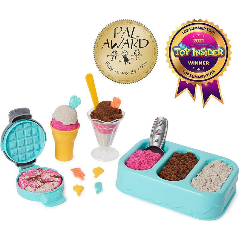 Spin Master - Kinetic Sand Scents Ice Cream Treats Playset Image 6