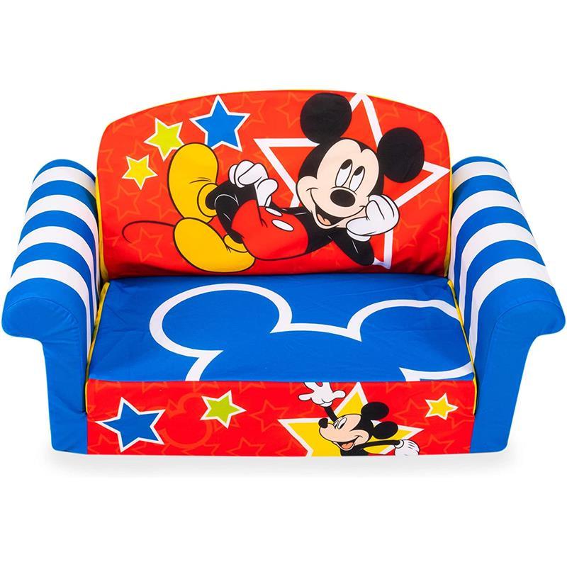 Spin Master Marshmallow Furniture Flip Open Sofa, Mickey Mouse Image 1
