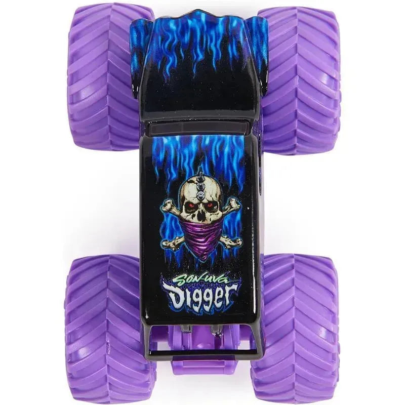 Spin Master - Monster Jam 2023 Diecast Truck 2-Pack Series 26, Max-D vs Son-uva Digger, Ages 3+ Image 3