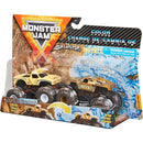 Spin Master Monster Jam, Color-Changing Die-Cast Monster Trucks 2-Pack, 1:64 Scale Bulldozer vs. Team Meents (Styles May Vary) Image 4