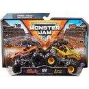 Spin Master - Monster Jam, Official Earth Shaker Vs. Bad Company Die-Cast Monster Trucks, Ages 3+ Image 1
