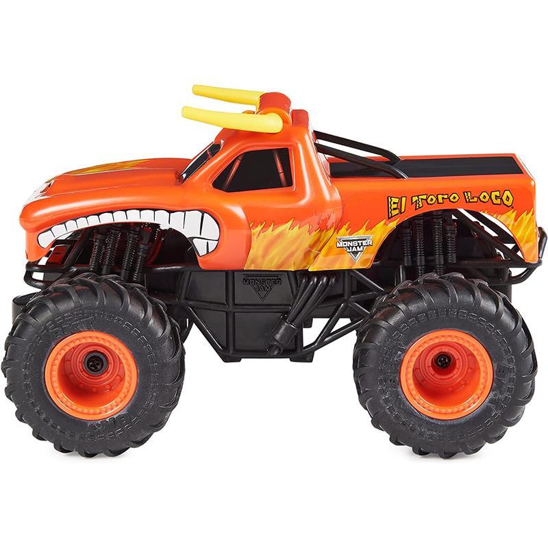 Spin Master Monster Jam Remote Control Monster Truck, El Toro Loco 1:24 Scale Image 4