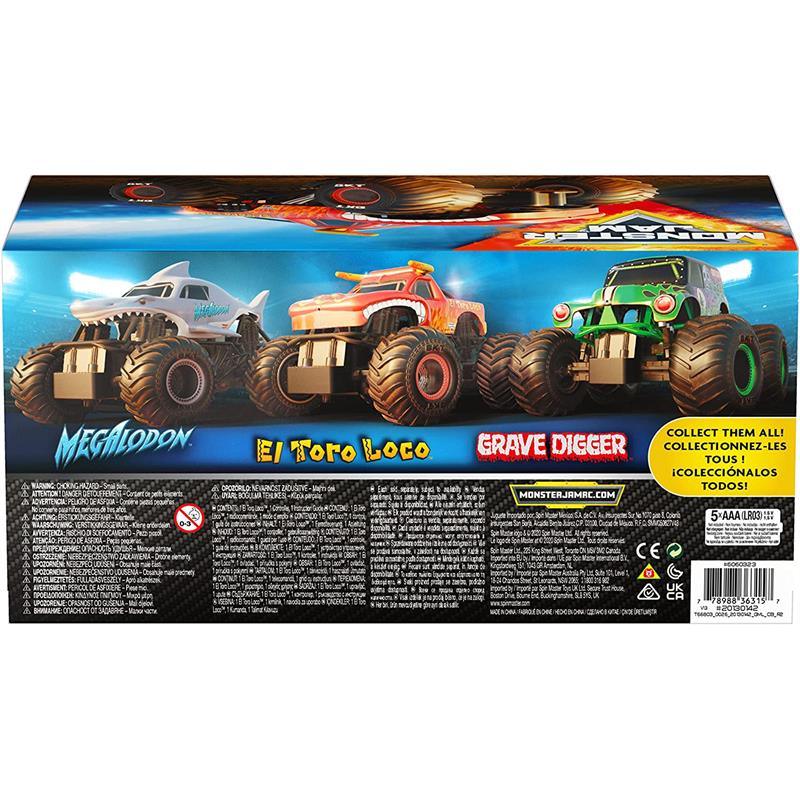Spin Master Monster Jam Remote Control Monster Truck, El Toro Loco 1:24 Scale Image 7