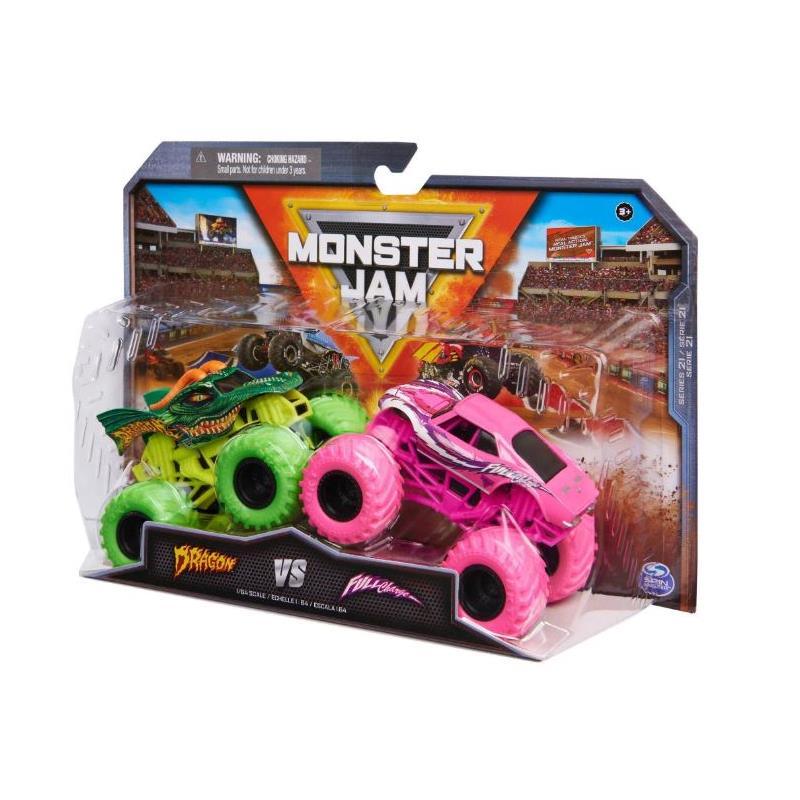 Spin Master - Monster Jam Trucks Dragon Vs Fullcharge Image 3