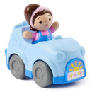 Spin Master Ms. Rachel 1-2-3 Roll! Vehicle With Click-In Figure & Pull Back Image 1