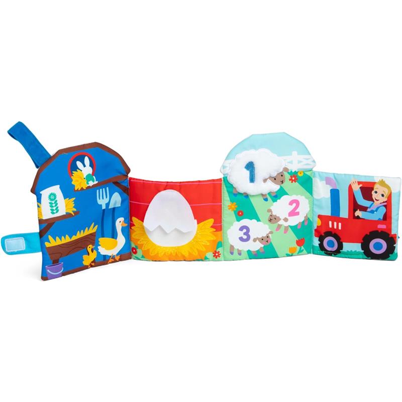 Spin Master Ms. Rachel Sensory Learning Farm Soft Book Image 4