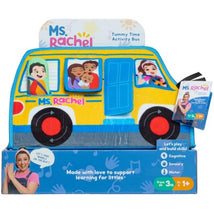 Spin Master Ms. Rachel Tummy Time Activity Bus Baby Toy Image 2