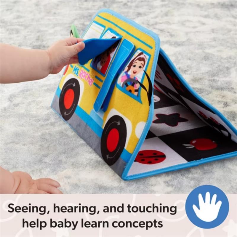 Spin Master Ms. Rachel Tummy Time Activity Bus Baby Toy Image 4
