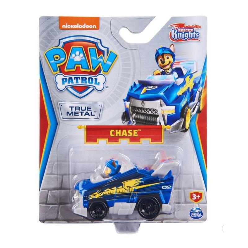 Spin Master paw Patrol: Rescue Knights Chase True Metal Car Vehicle Image 2